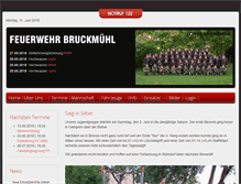 Tablet Screenshot of ff-bruckmuehl.at